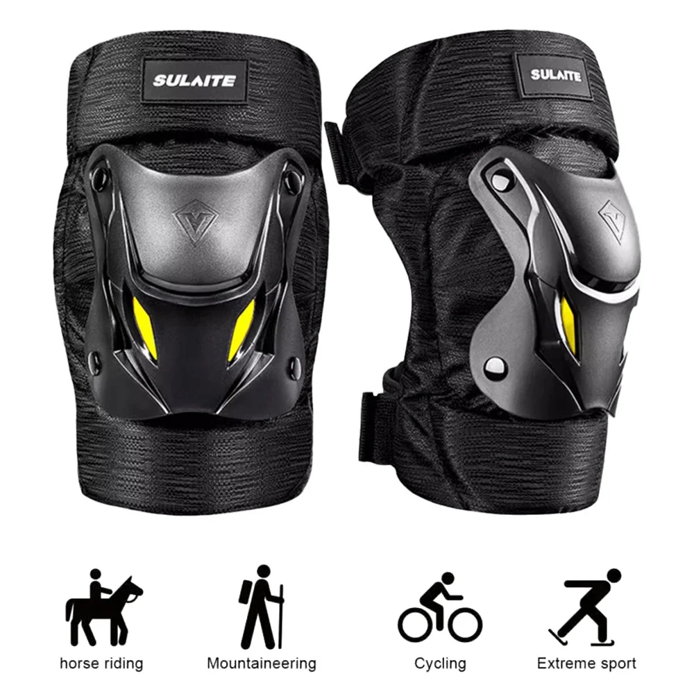 Knee Guard Hard - 1Pair Electric Bike Motorcycle Motocross Racing