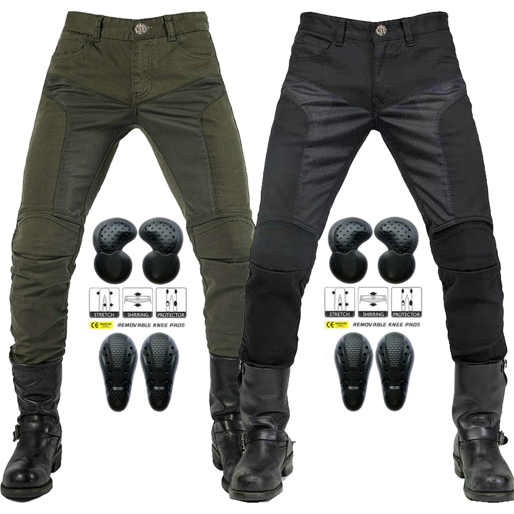 Motorcycle Gear For Sale - 2025 New Motorcycle Summer Riding Jeans