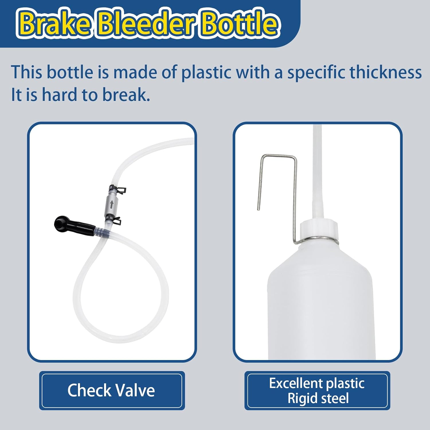 1L Brake Fluid Bleeder Kit wit - Motorcycle Gear Airbag recension och pris