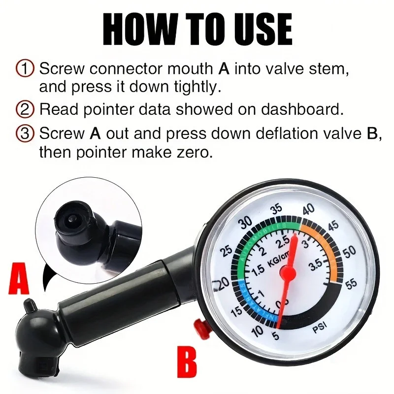 High Precision Car Tire Pressu - Tyre Pressure Gauge recension och pris