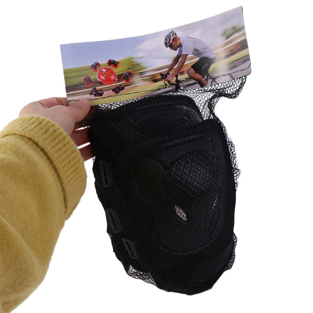6Pcs/Set Knee&Elbow&Palm Skate - Knee Guard Hard recension och pris