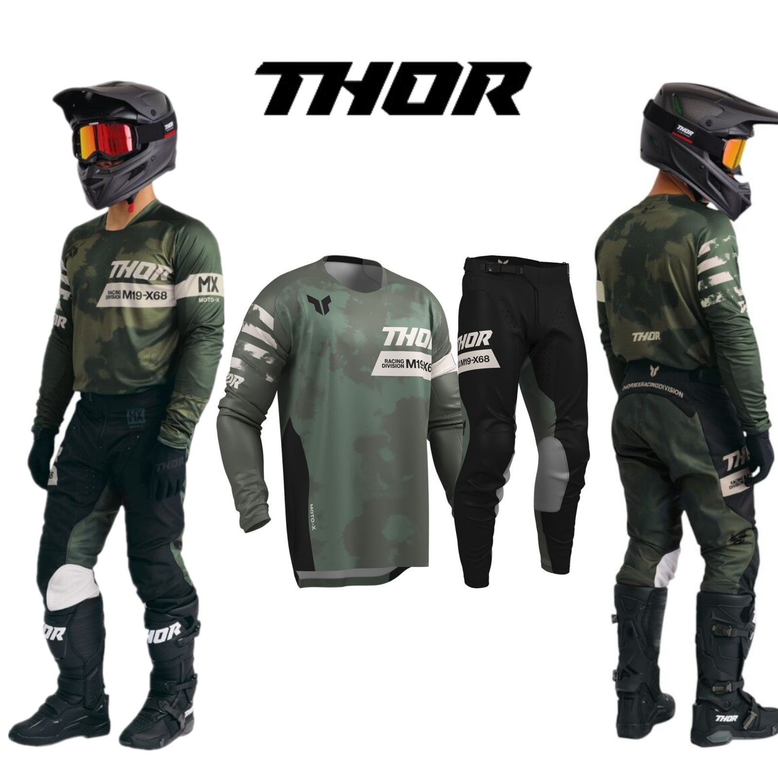 Motocross Gear Set Top Off Roa - Motorcycle Gear For Sale recension och pris