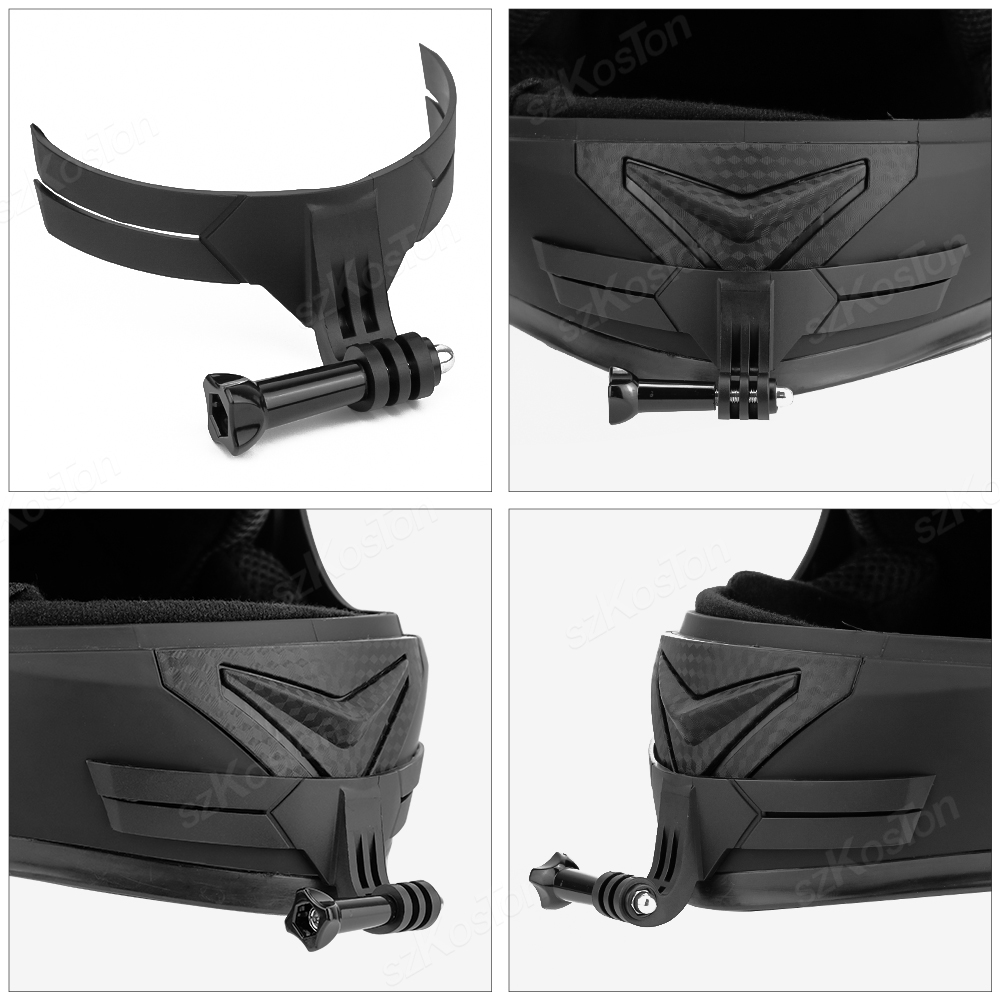 Motorcycle Helmet Chin Mount F - Motorcycle Gear Video recension och pris