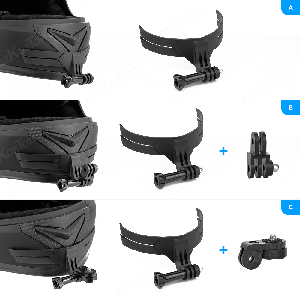 Motorcycle Helmet Chin Mount F - Motorcycle Gear Video recension och pris