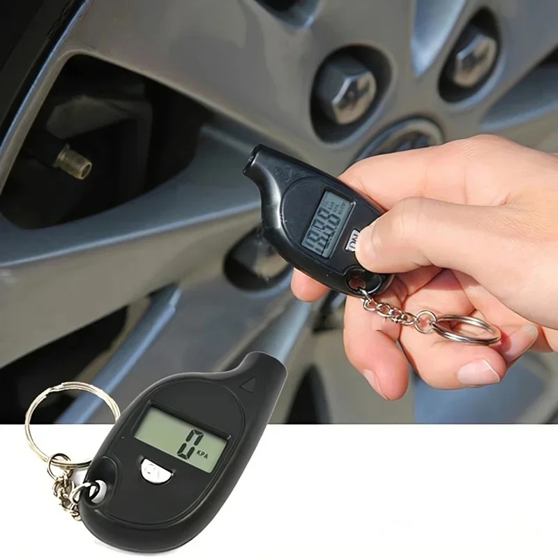 1-4pcs Mini Keychain Style Por - Tyre Pressure Gauge recension och pris