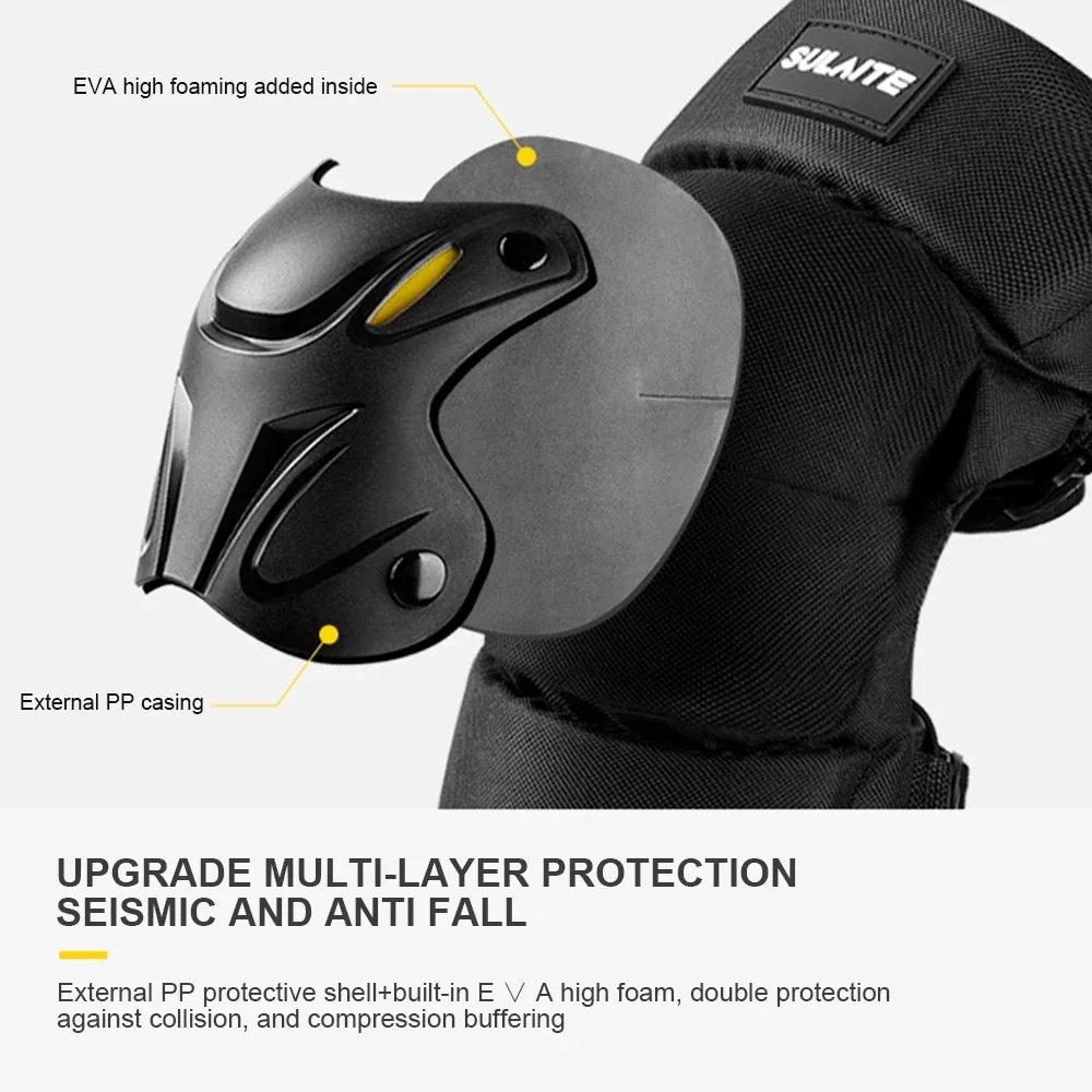 1Pair Electric Bike Motorcycle - Knee Guard Hard recension och pris