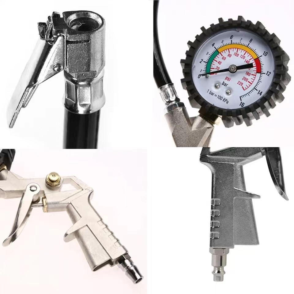 220 PSI Tire Inflator Gauge wi - Tyre Pressure Gauge recension och pris
