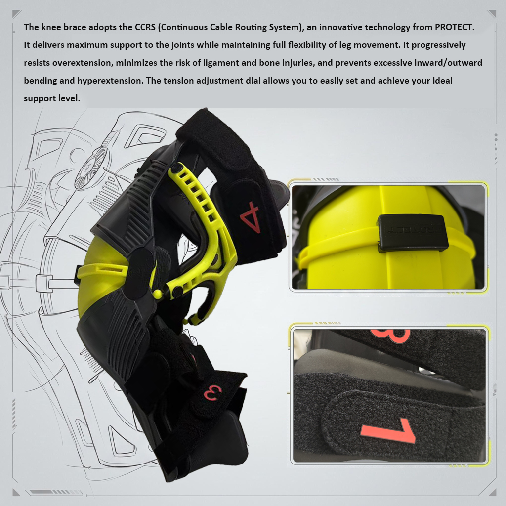 Adjustable Motocross Knee Guar - Motorcycle Gear For Sale recension och pris
