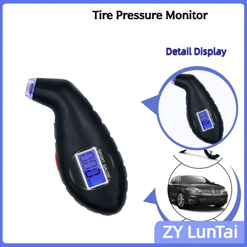 Portable Digital LCD Tyre Tire - Tyre Pressure Gauge recension och pris