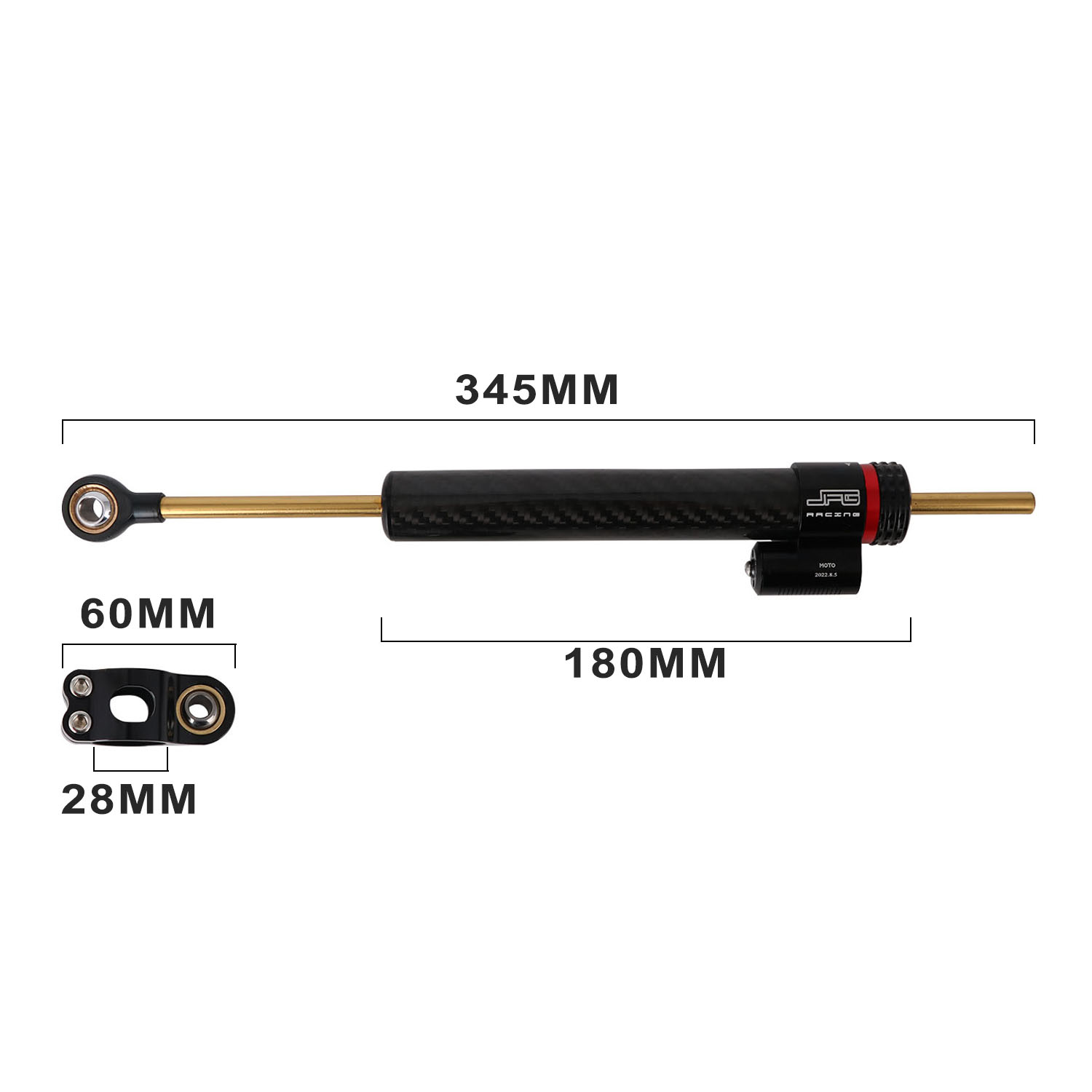 Motorcycle Adjustable Damper S - Motorcycle Gear Airbag recension och pris