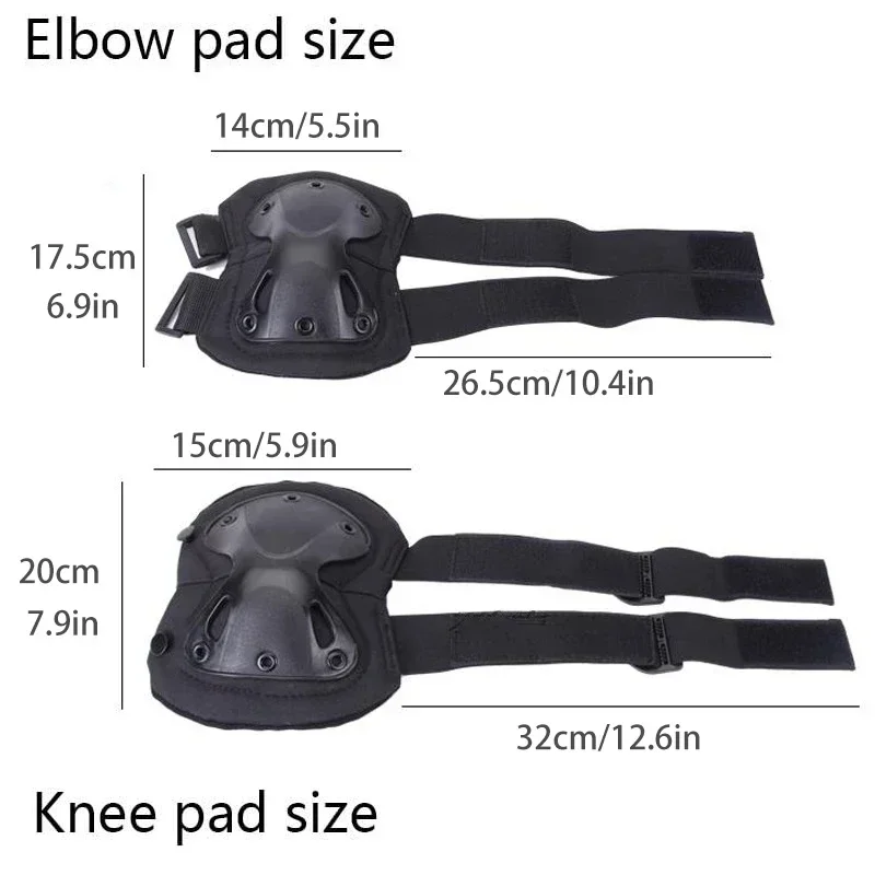 SSUNTAK Camo Tactical Knee Elb - Knee Guard Hard recension och pris