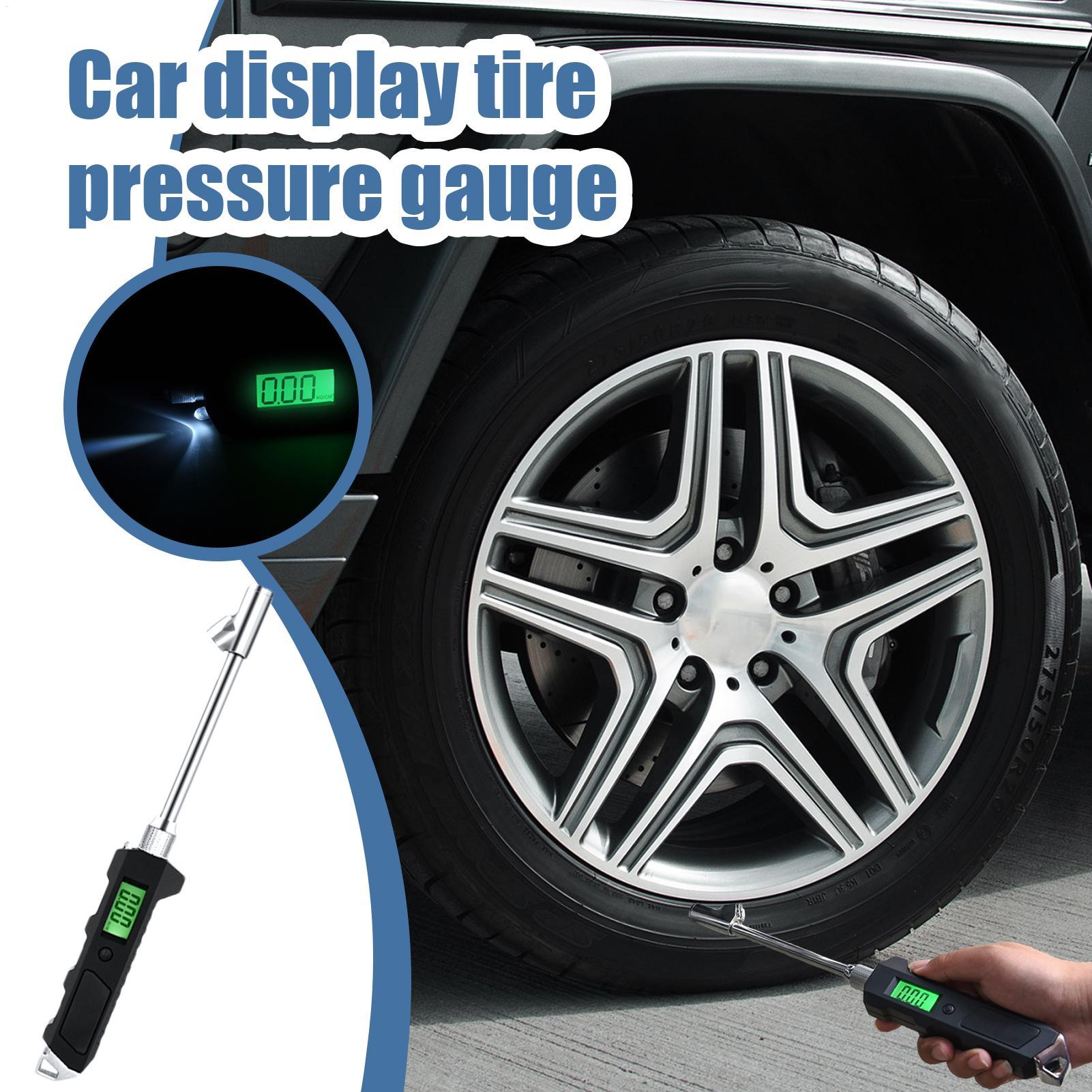 Car Tire Pressure Gauge LCD Di - Tyre Pressure Gauge recension och pris